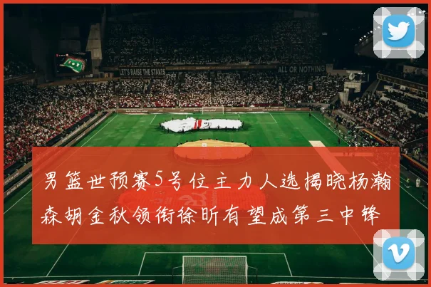 男篮世预赛5号位主力人选揭晓杨瀚森胡金秋领衔徐昕有望成第三中锋